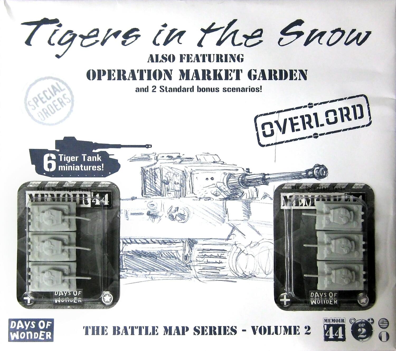 Mémoire 44: The Battle Map 2 - Tigers in the Snow Cover