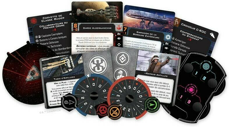Star Wars: X-Wing - Vaisseaux Immenses - Kit de Conversion Eclate