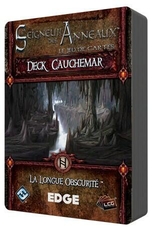 Le Seigneur des Anneaux: Le Jeu de Cartes - Deck Cauchemar - La Longue Obscurité Cover 3d