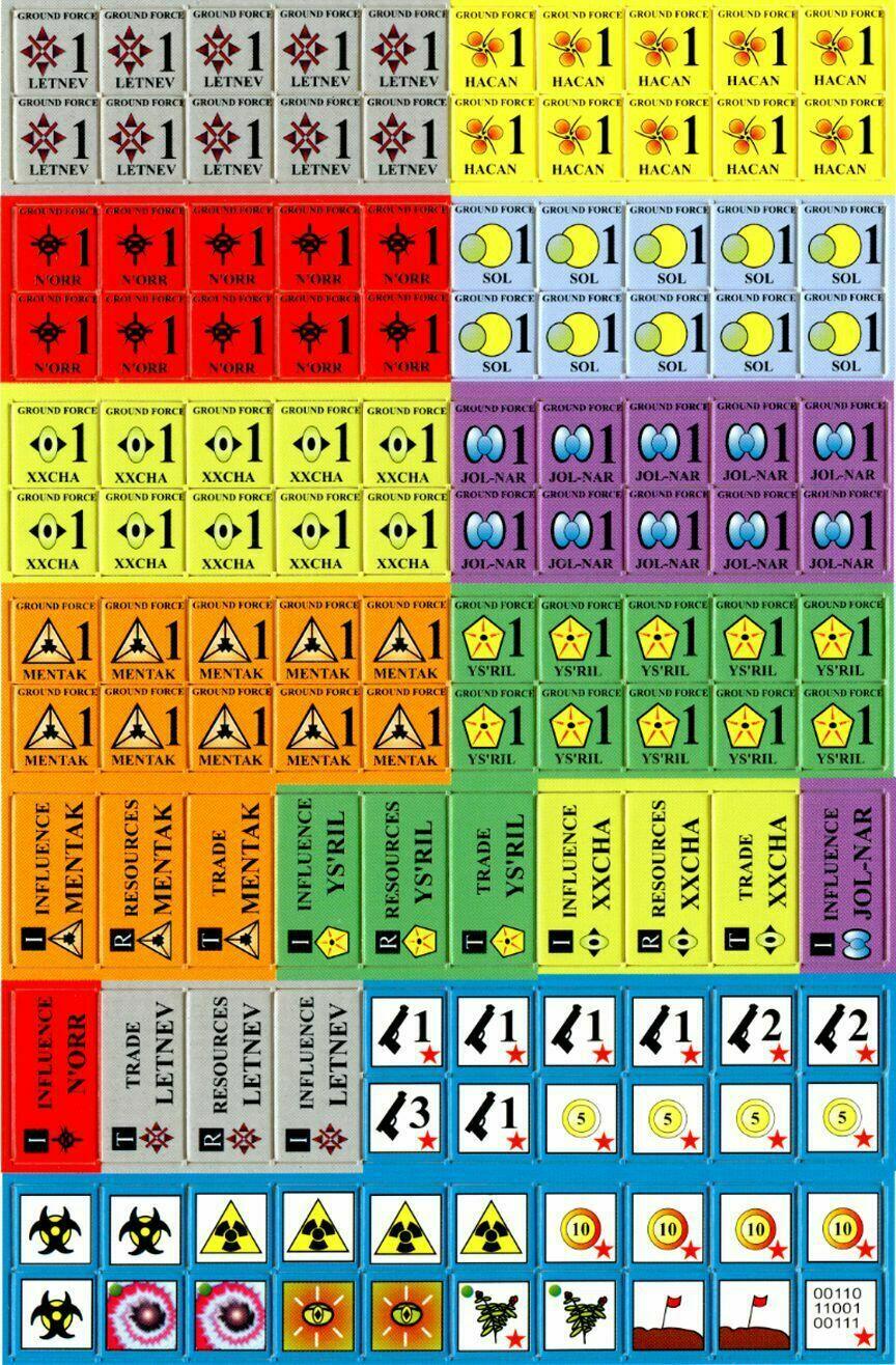 Twilight Imperium: Distant Suns Tokens