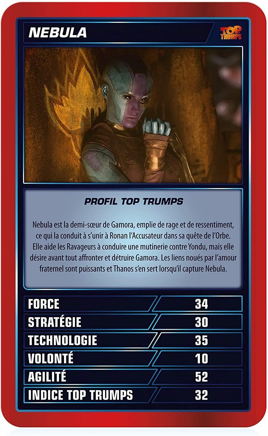 Top Trumps: Marvel - Cinematic Universe Carte