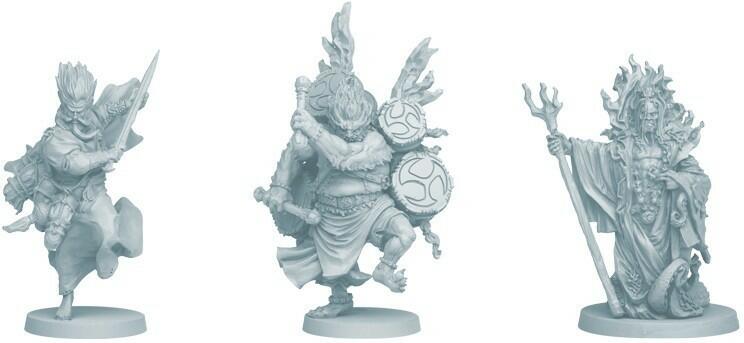 Rising Sun: Kamis Déchaînés Figurines