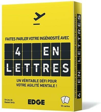 4 en Lettres Cover 3d