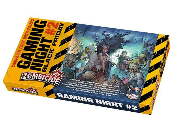 Zombicide: Gaming Night #2 - Black Friday Cover 3d