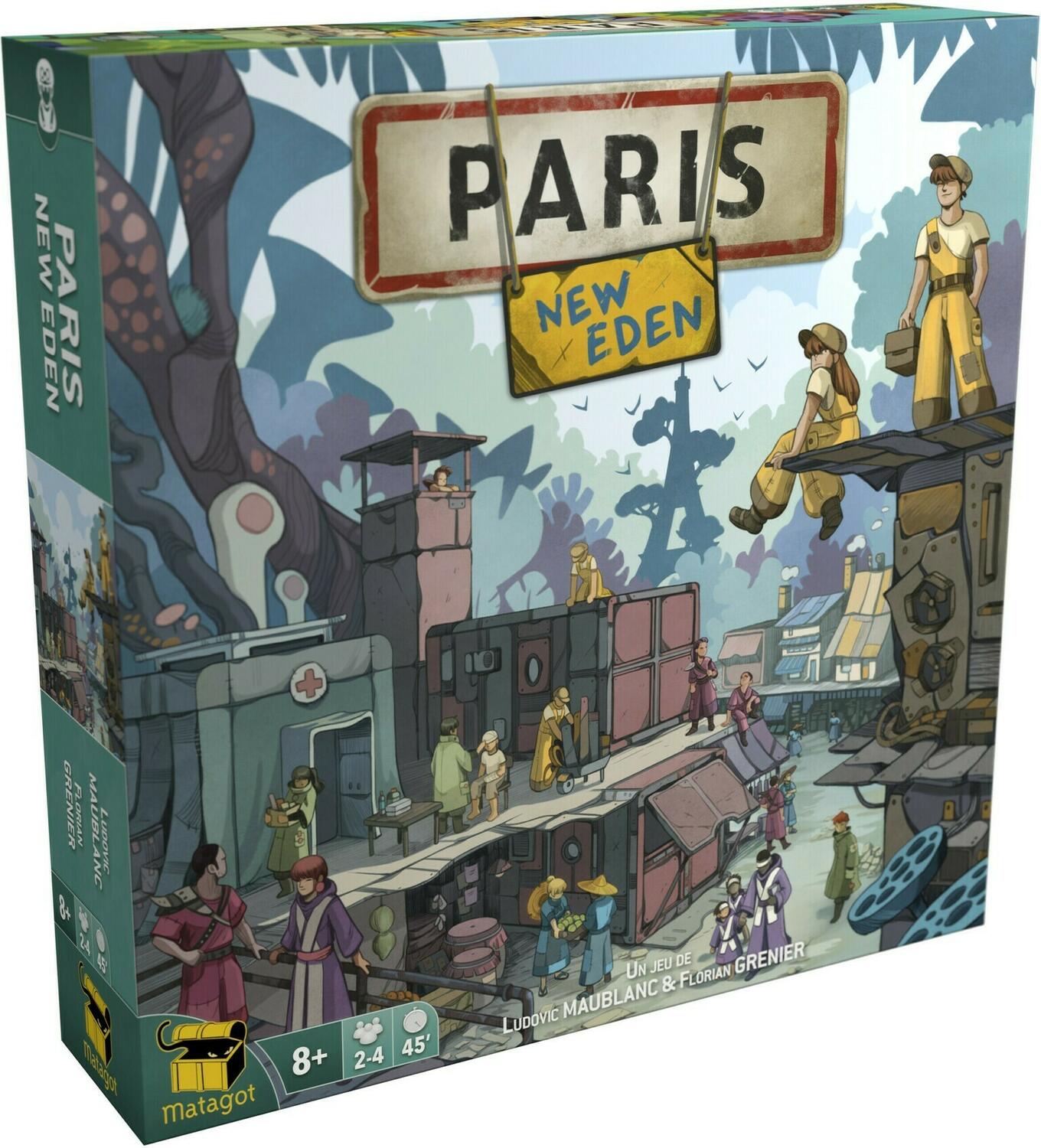 Paris: New Eden Cover 3d