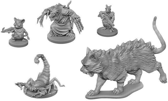 Aftermath: Le Cataclysme Figurines