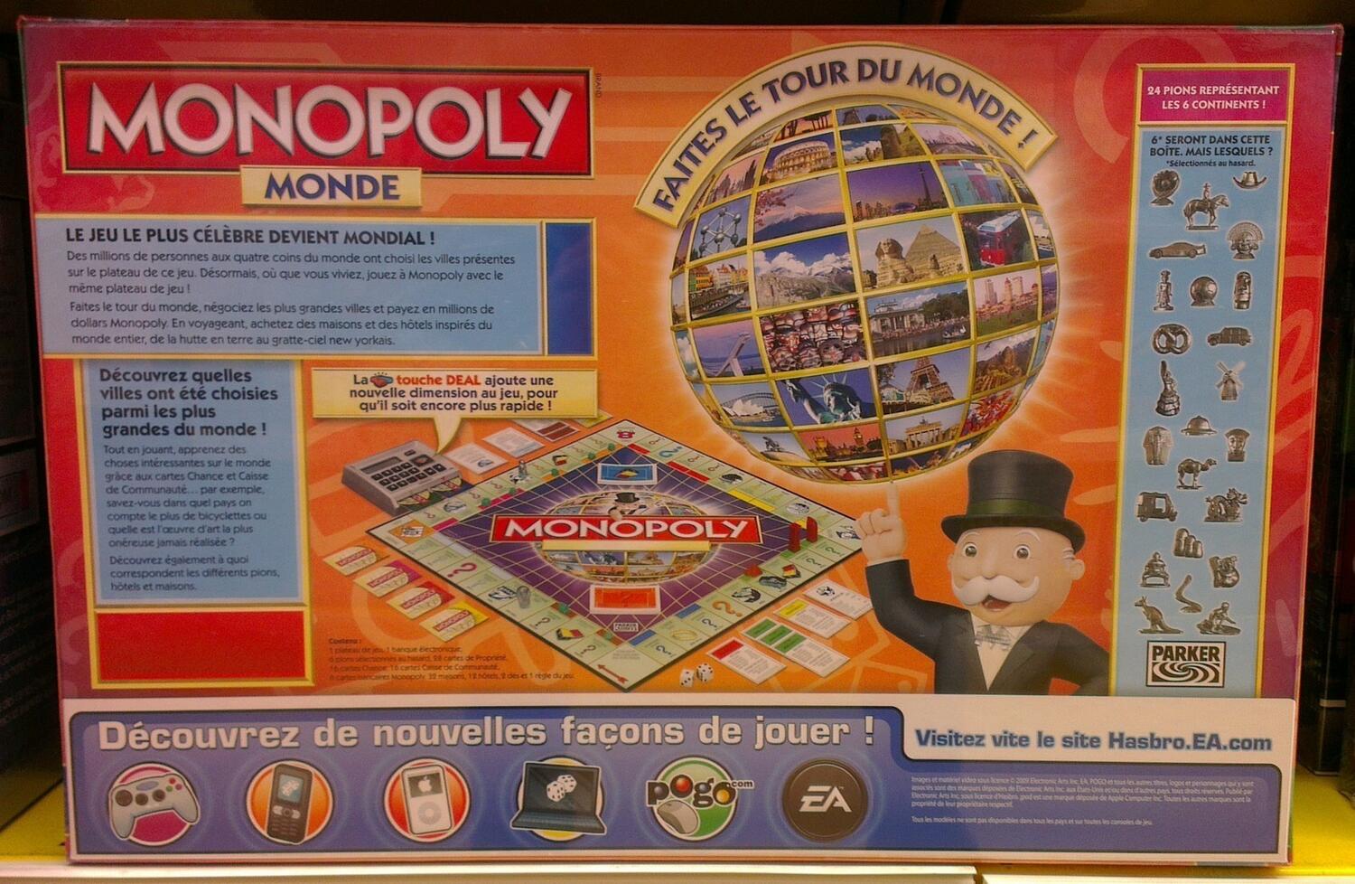 Monopoly: Monde Back 3d