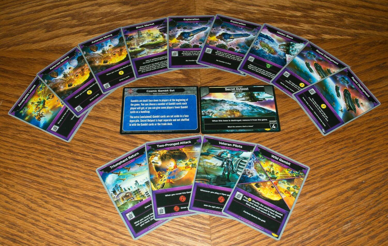 Star Realms: Cosmic Gambit Set Cartes