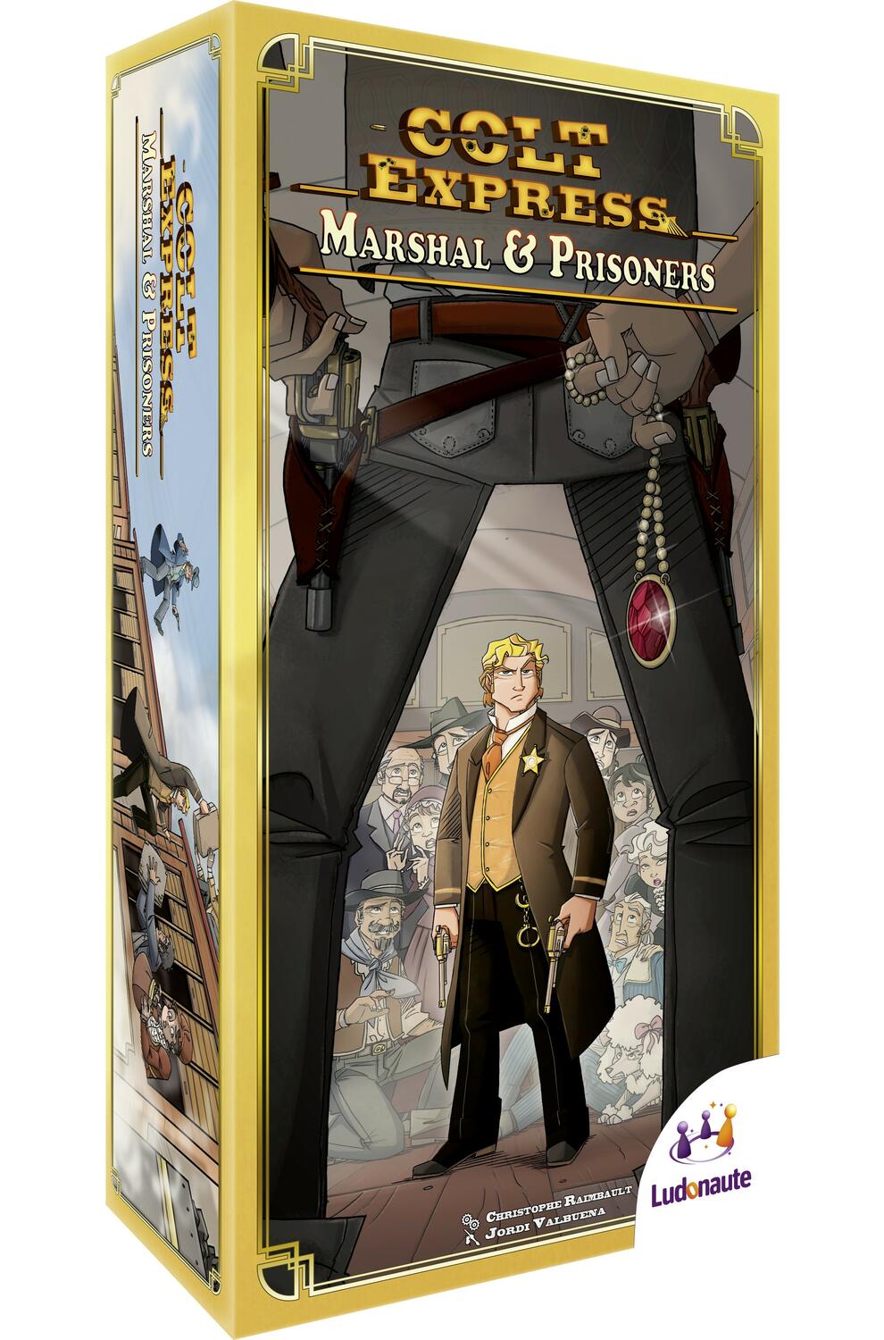 Colt Express: Marshal & Prisonniers Cover 3d