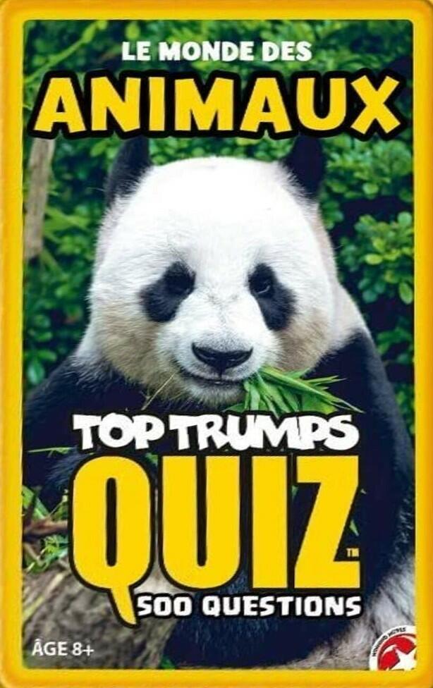 Top Trumps: Quiz - Le Monde des Animaux Cover