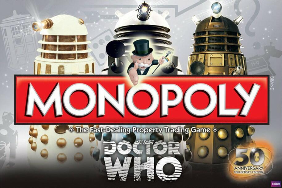 Monopoly: Doctor Who - 50th Anniversary Collectors Edition Cover