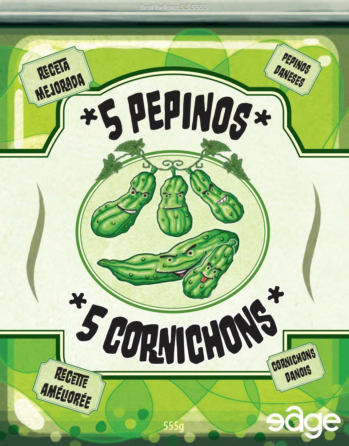 5 Cornichons Cover