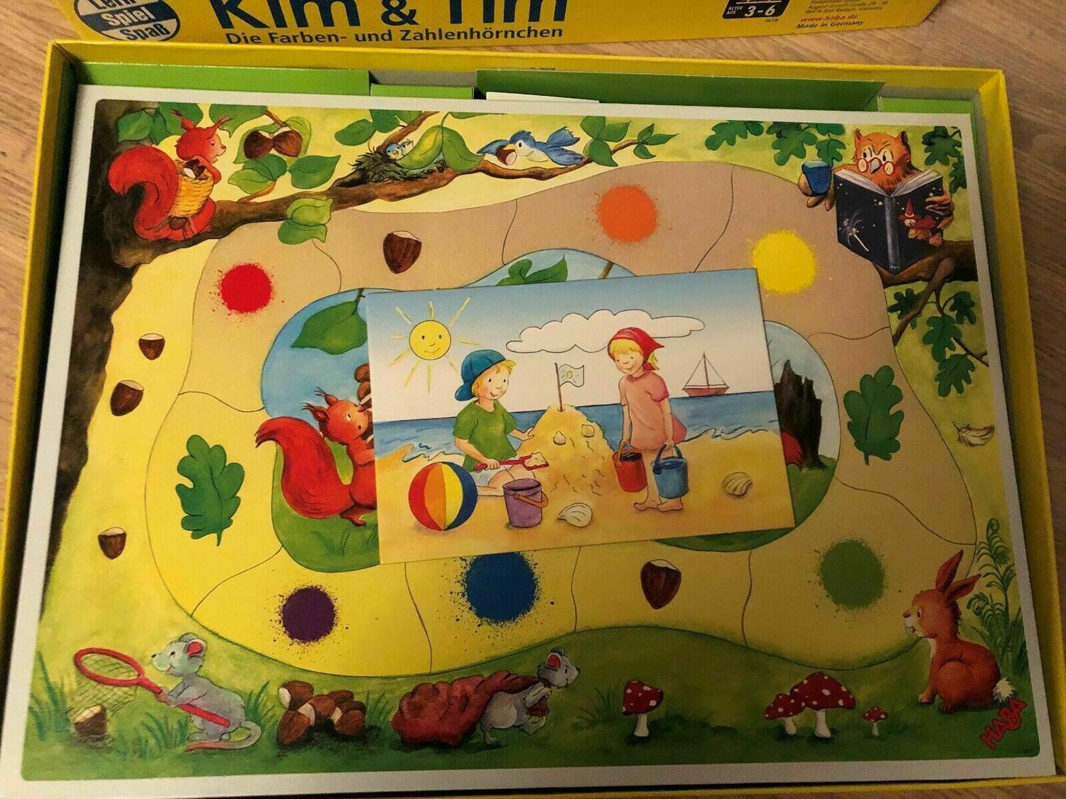 Kim & Tim: Die Farben-und Zahlenhörnchen Eclate