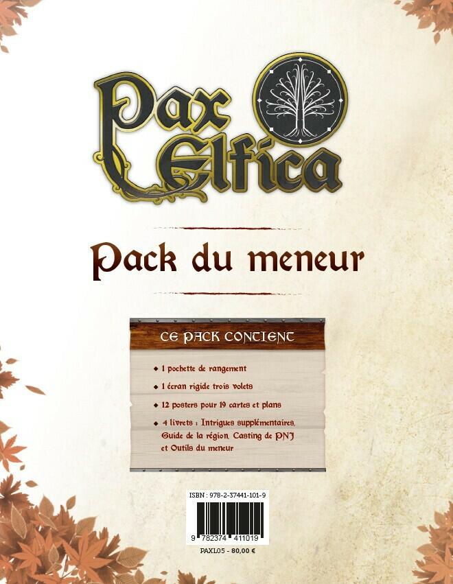 Pax Elfica: Pack du Meneur Cover