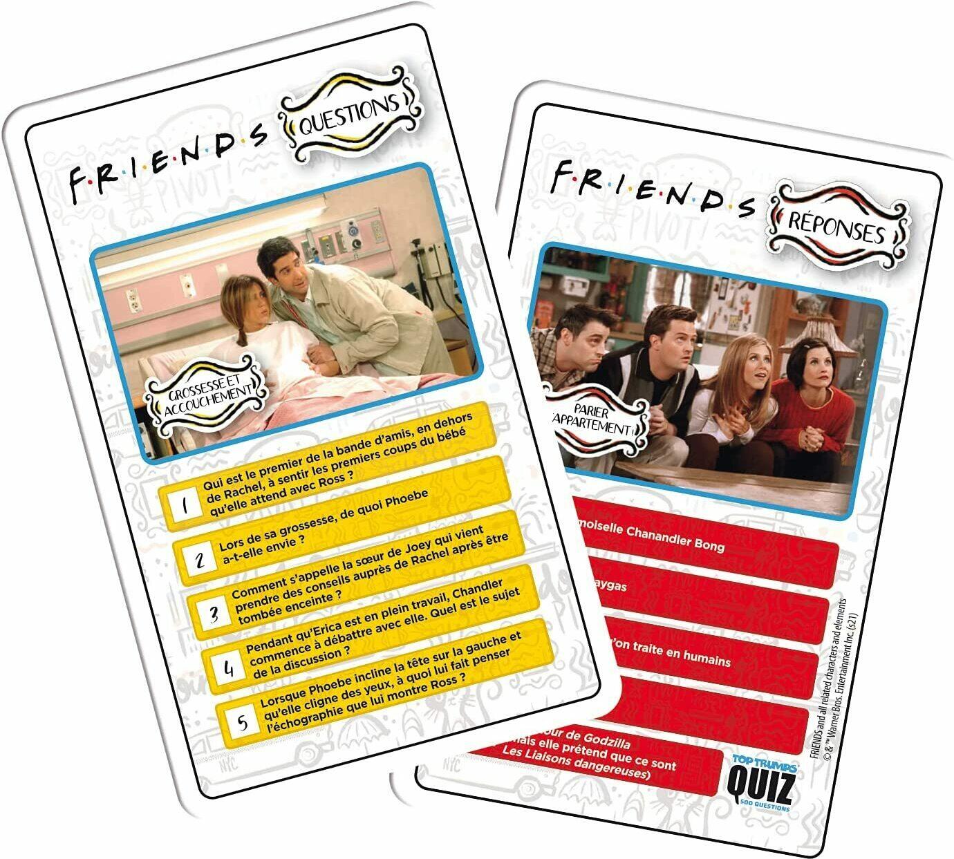 Top Trumps: Quiz - Friends Cartes