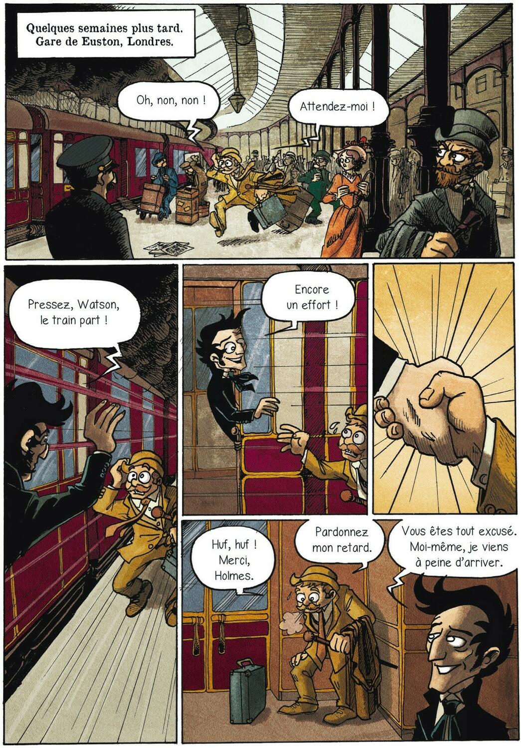 Sherlock Holmes: Livre 3 - Moriarty Associés - La BD Dont Vous Êtes le Héros Page
