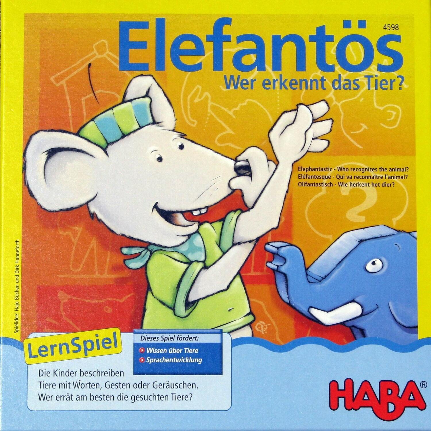 Elefantös: Wer Erkennt das Tier? Cover