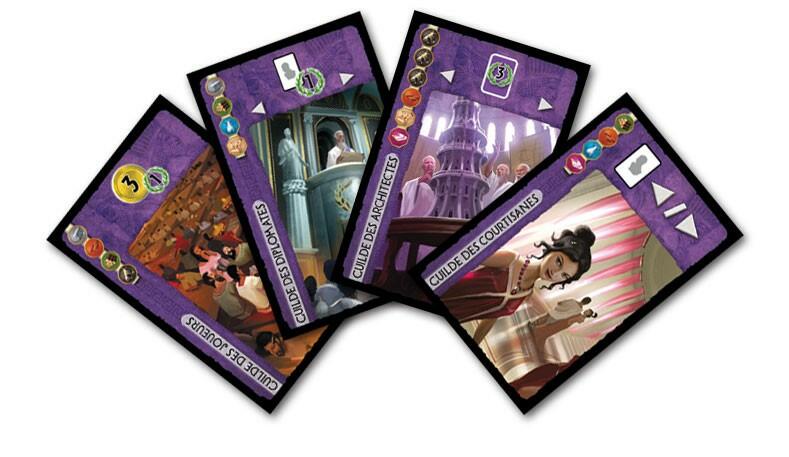 7 Wonders: Leaders Cartes