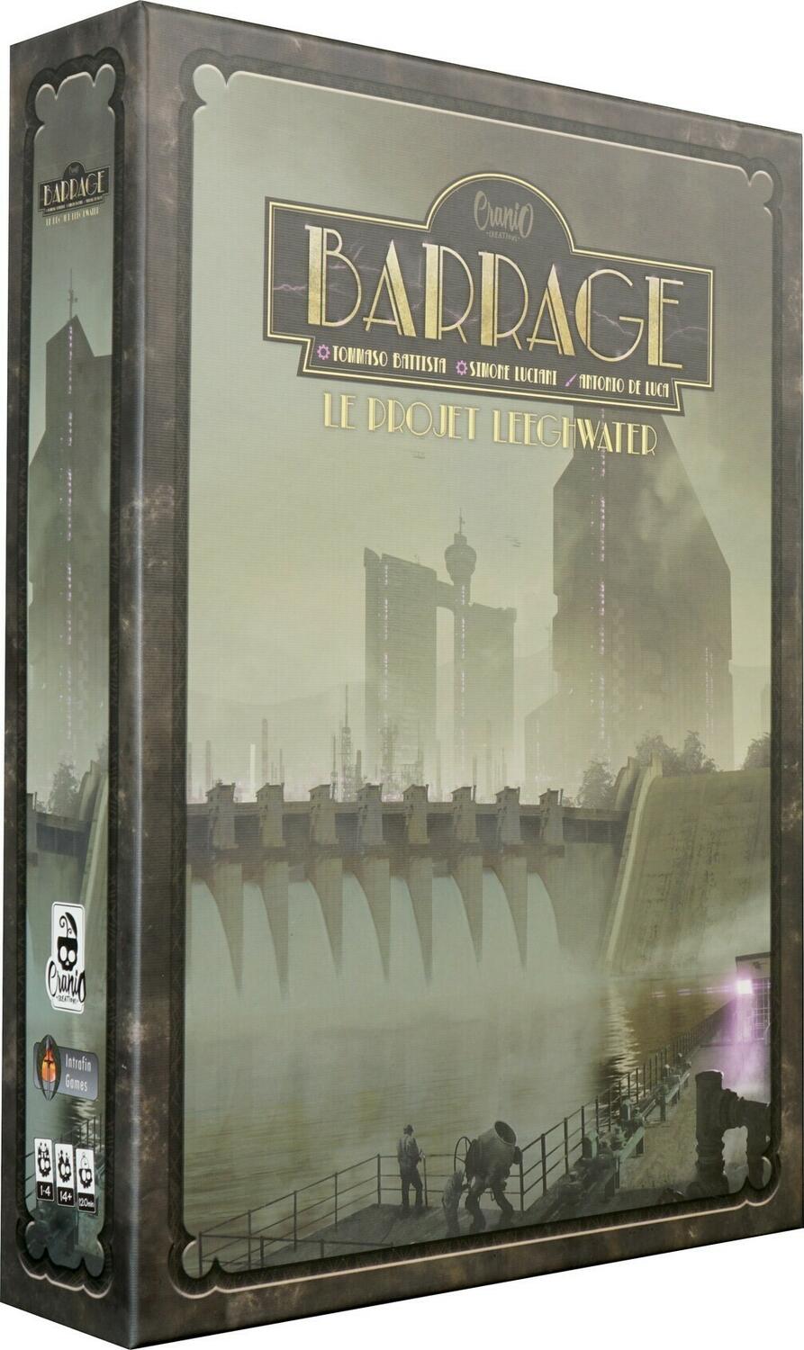 Barrage: Le Projet Leeghwater Cover 3d