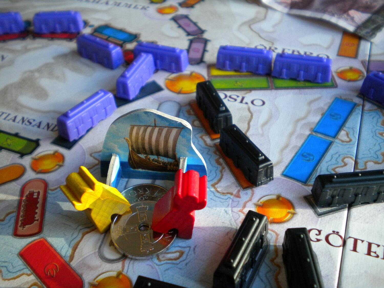 Les Aventuriers du Rail: Scandinavie Zoom