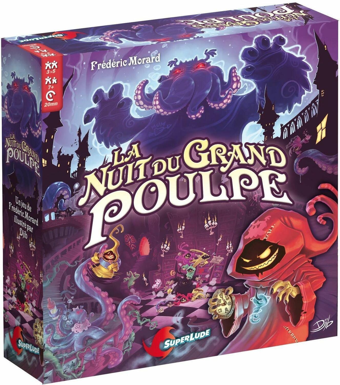 La Nuit du Grand Poulpe Cover 3d