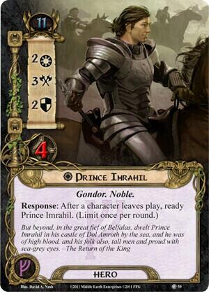 Le Seigneur des Anneaux: Le Jeu de Cartes - Voyage à Rhosgobel Carte