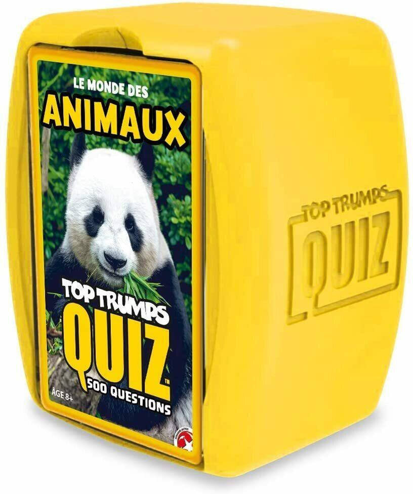 Top Trumps: Quiz - Le Monde des Animaux Cover 3d