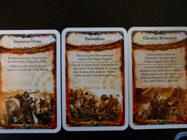 Chaos dans le Vieux Monde Cartes