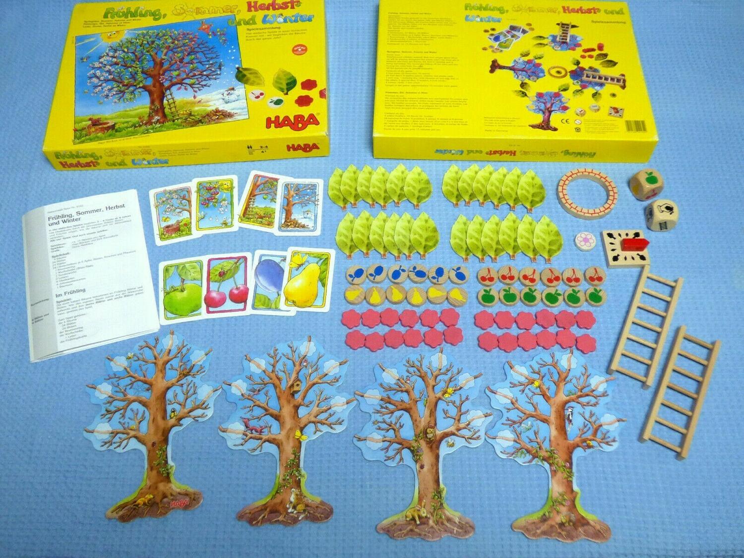 Frühling, Sommer, Herbst und Winter Eclate