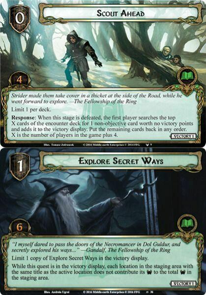 Le Seigneur des Anneaux: Le Jeu de Cartes - Course en Harad Cartes