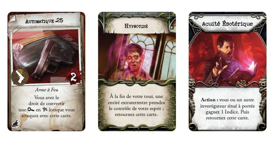 Les Demeures de l'Épouvante: Seconde Édition - Par-delà le Seuil Cartes