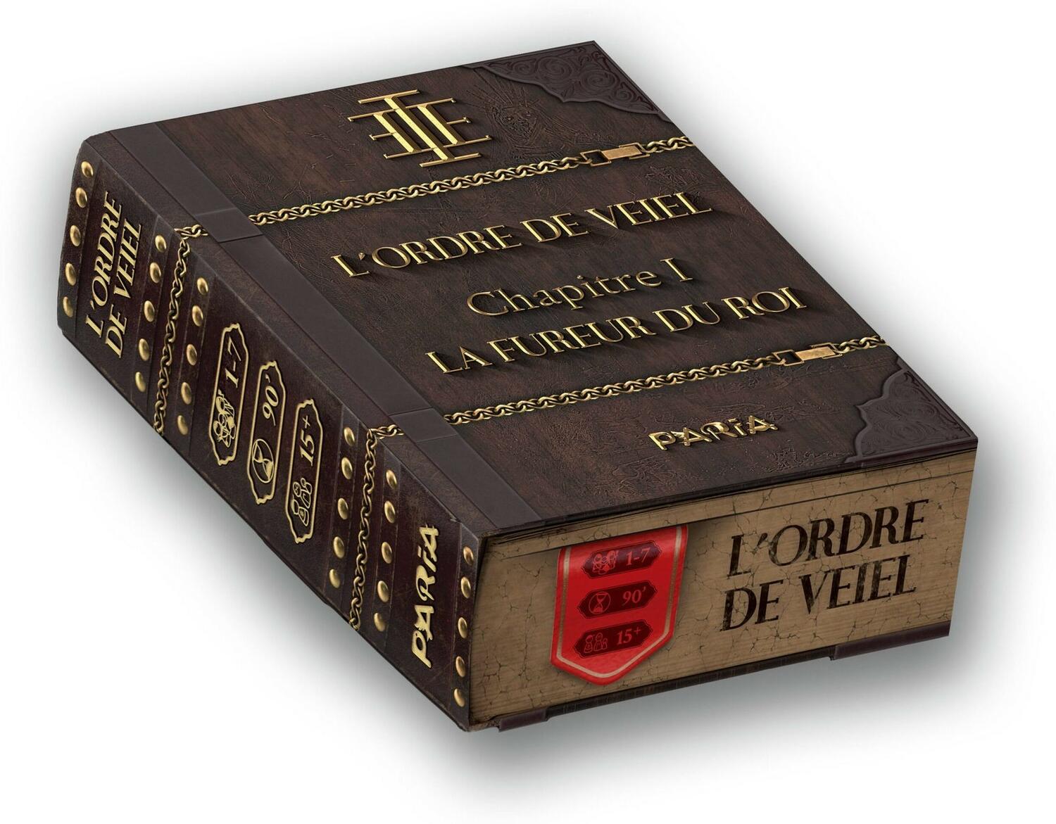 L'Ordre de Veiel: Chapitre 1 - La Fureur du Roi Cover 3d