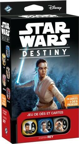 Star Wars: Destiny - Starter Rey Cover 3d