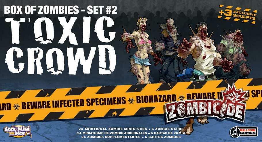 Zombicide: Box of Zombies Set #2 - Toxic Crowd Cover