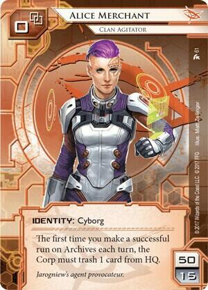 Android: Netrunner - De Sang et d'Eau Carte