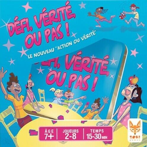 Défi, Vérité, ou Pas ! Cover