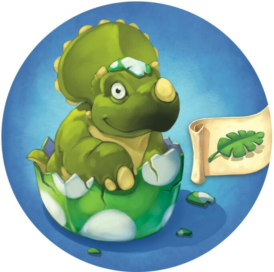 Jurassic Brunch Tuile