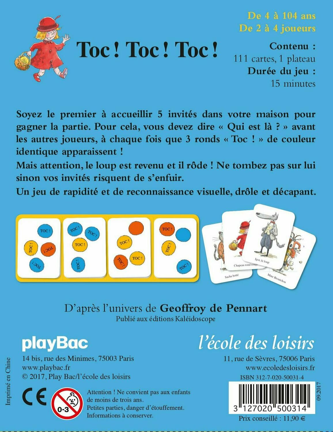 Toc ! Toc ! Toc ! Back