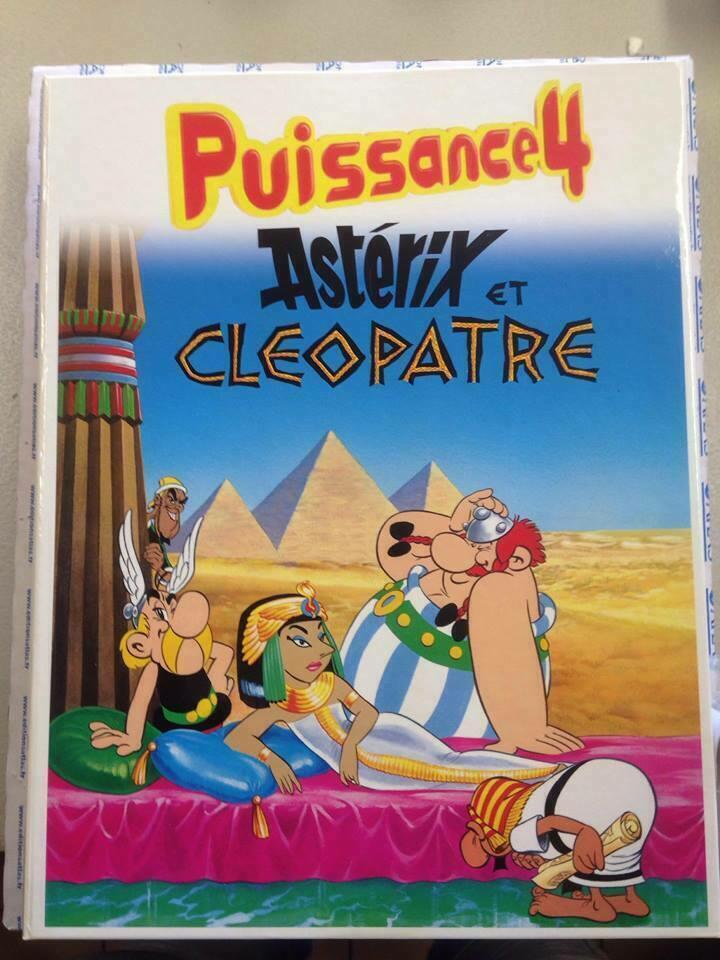 Puissance 4: Astérix et Cléopâtre Cover 3d
