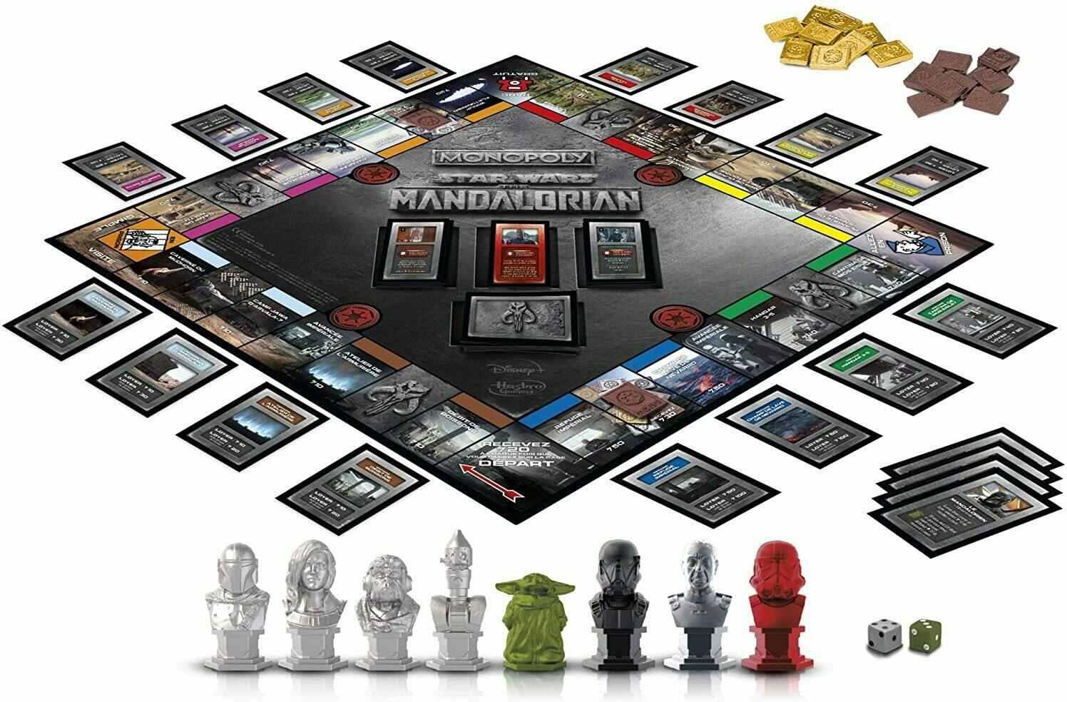 Monopoly: Star Wars - The Mandalorian Eclate