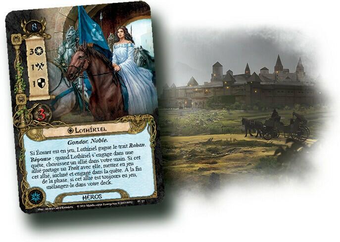 Le Seigneur des Anneaux: Le Jeu de Cartes - La Cité d'Ulfast Carte