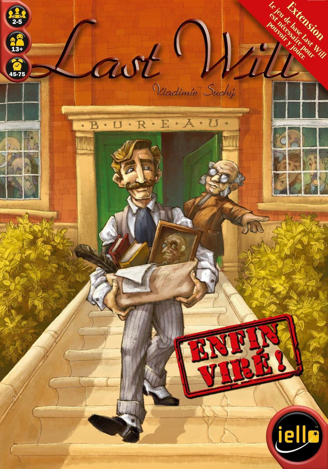 Last Will: Enfin Viré ! Cover