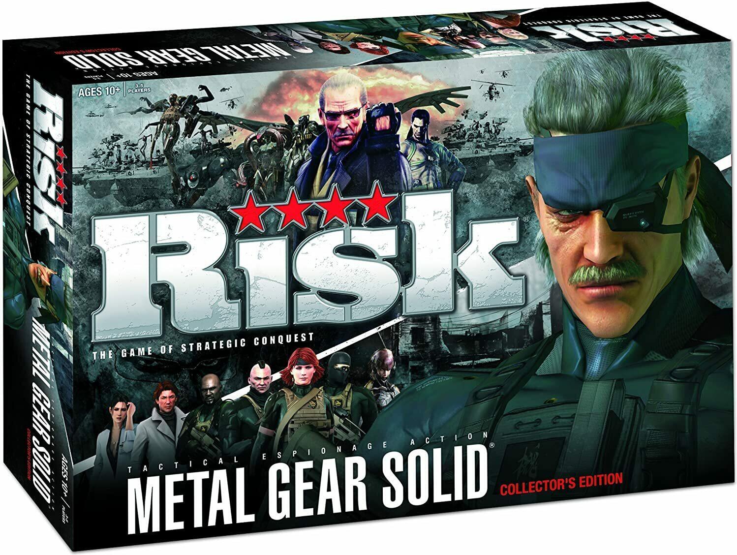 Risk: Metal Gear Solid - Collector's Edition Cover 3d
