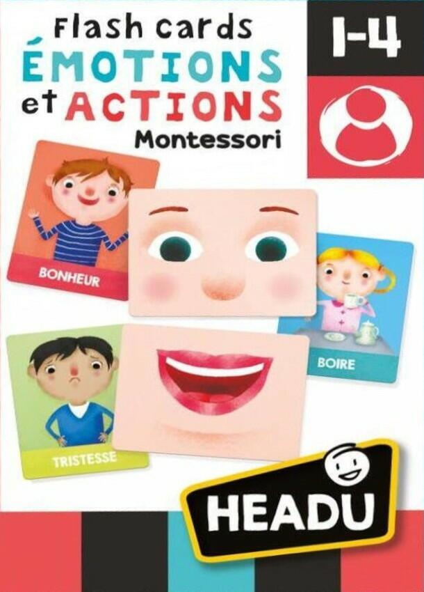 Émotions et Actions: Montessori Cover