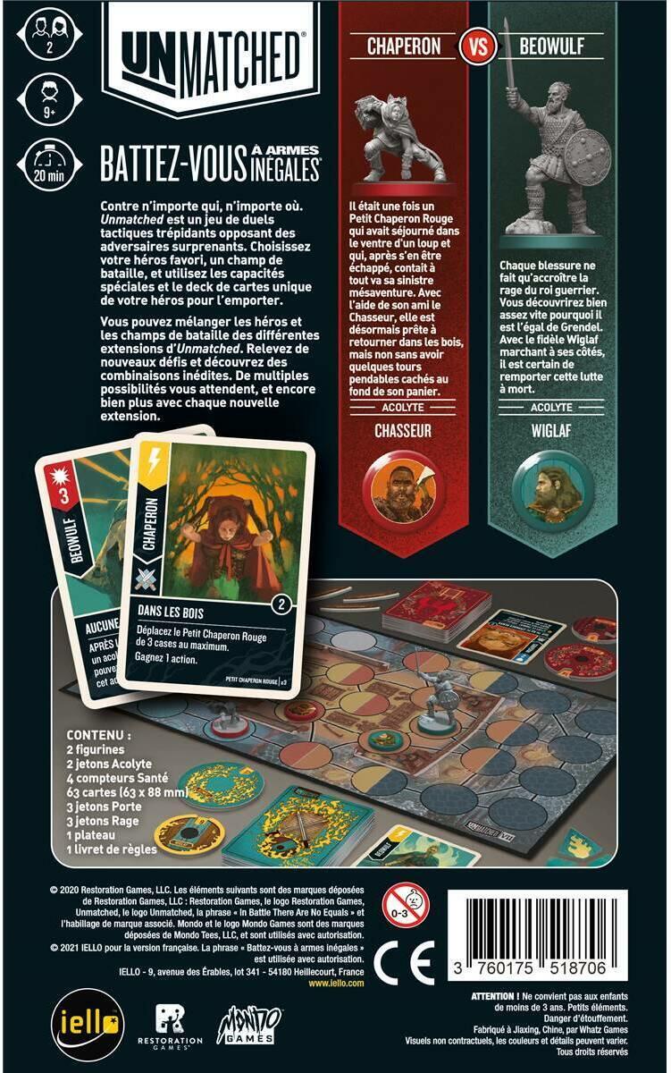 Unmatched: Petit Chaperon Rouge vs Beowulf Back