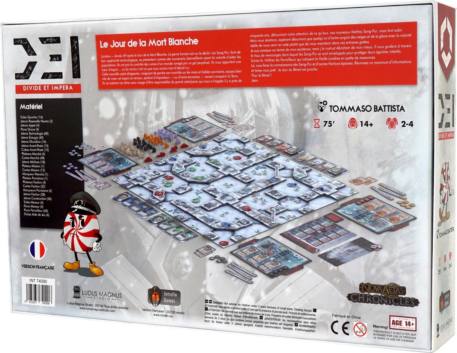 DEI: Divide et Impera Back 3d