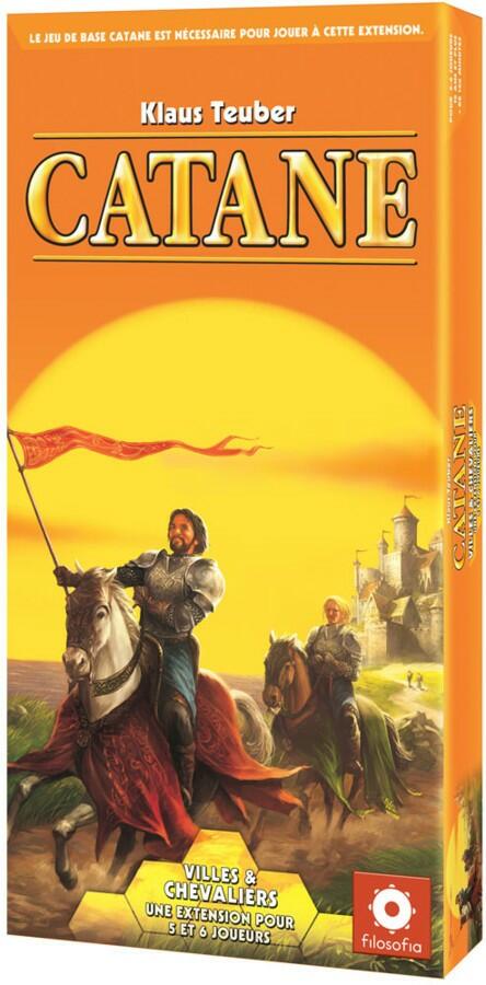 Catane: Villes et Chevaliers 5 et 6 Joueurs Cover 3d
