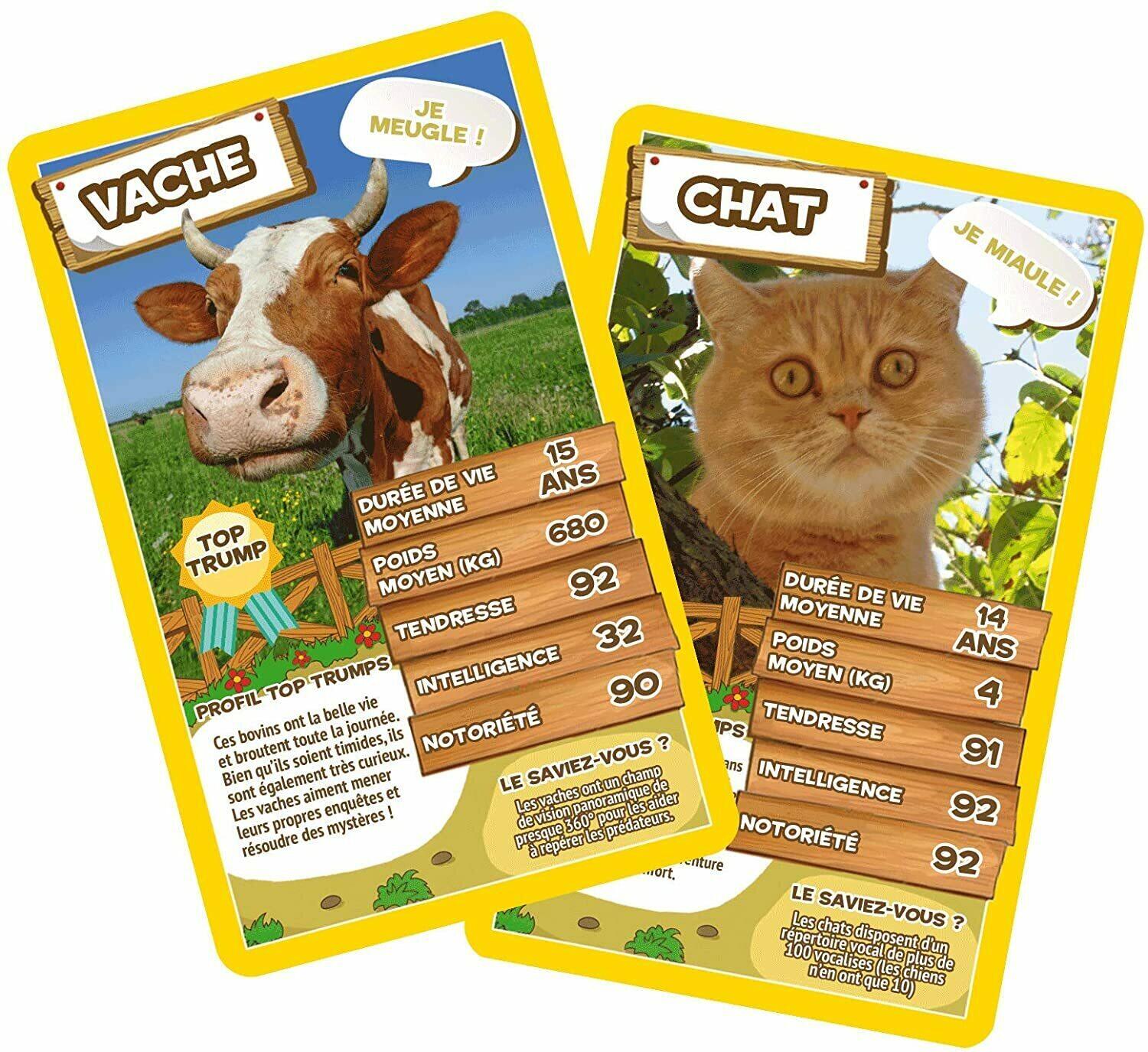 Top Trumps: À la Ferme Cartes