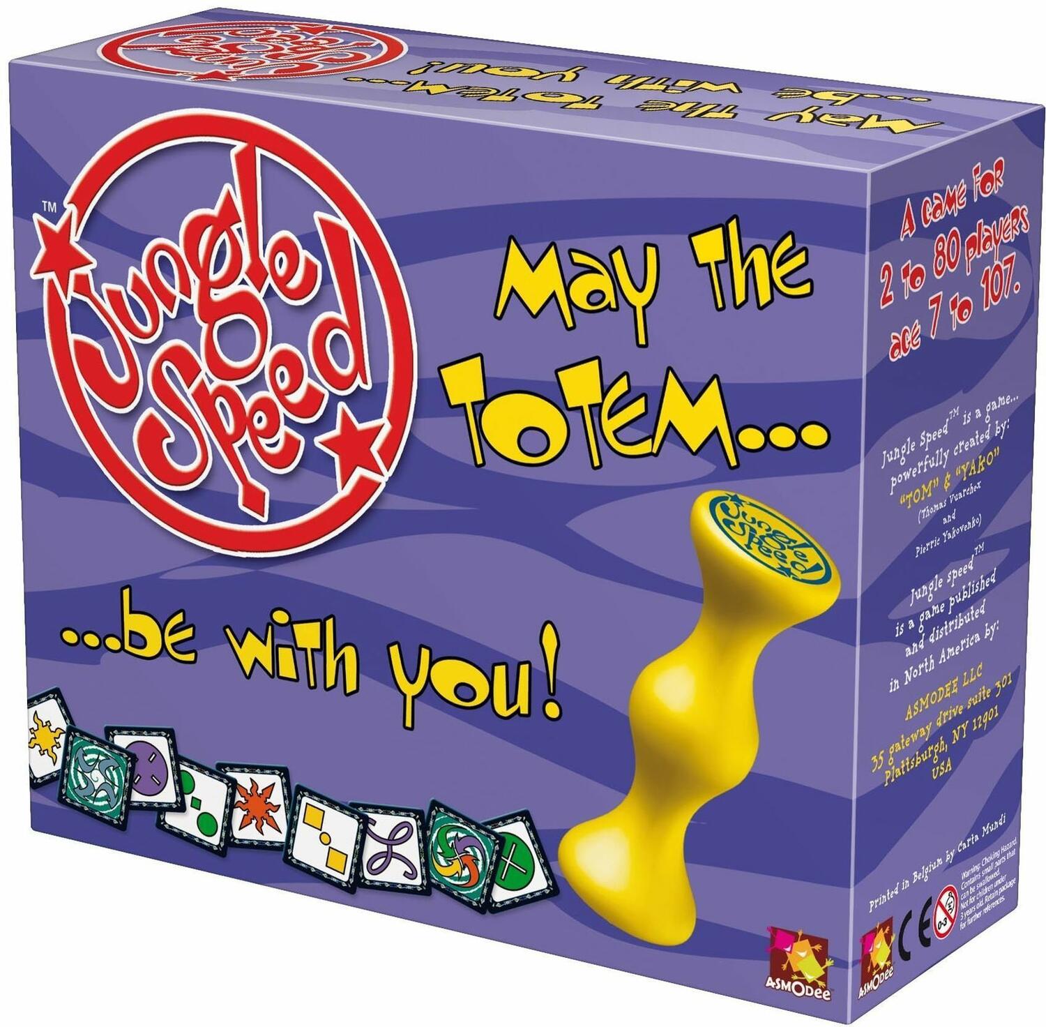 Jungle Speed 2009 Purple Cover 3d