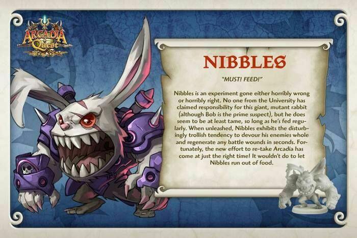 Arcadia Quest: Nibbles Fiche